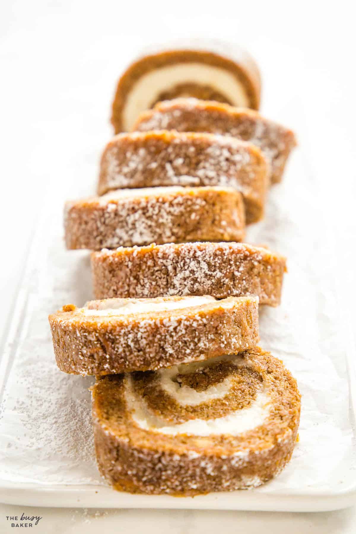 carrot cake roll