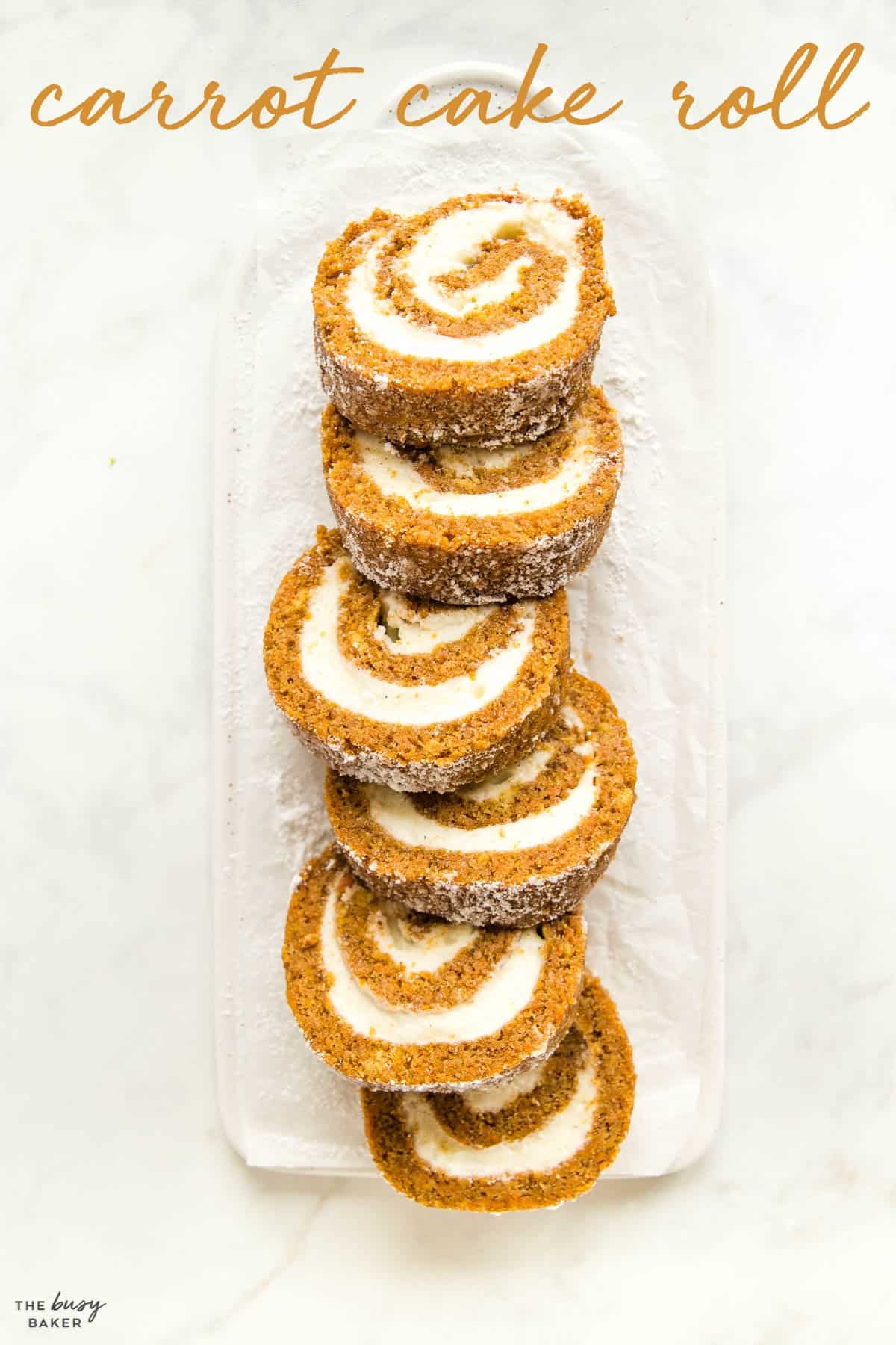 carrot cake roll recipe