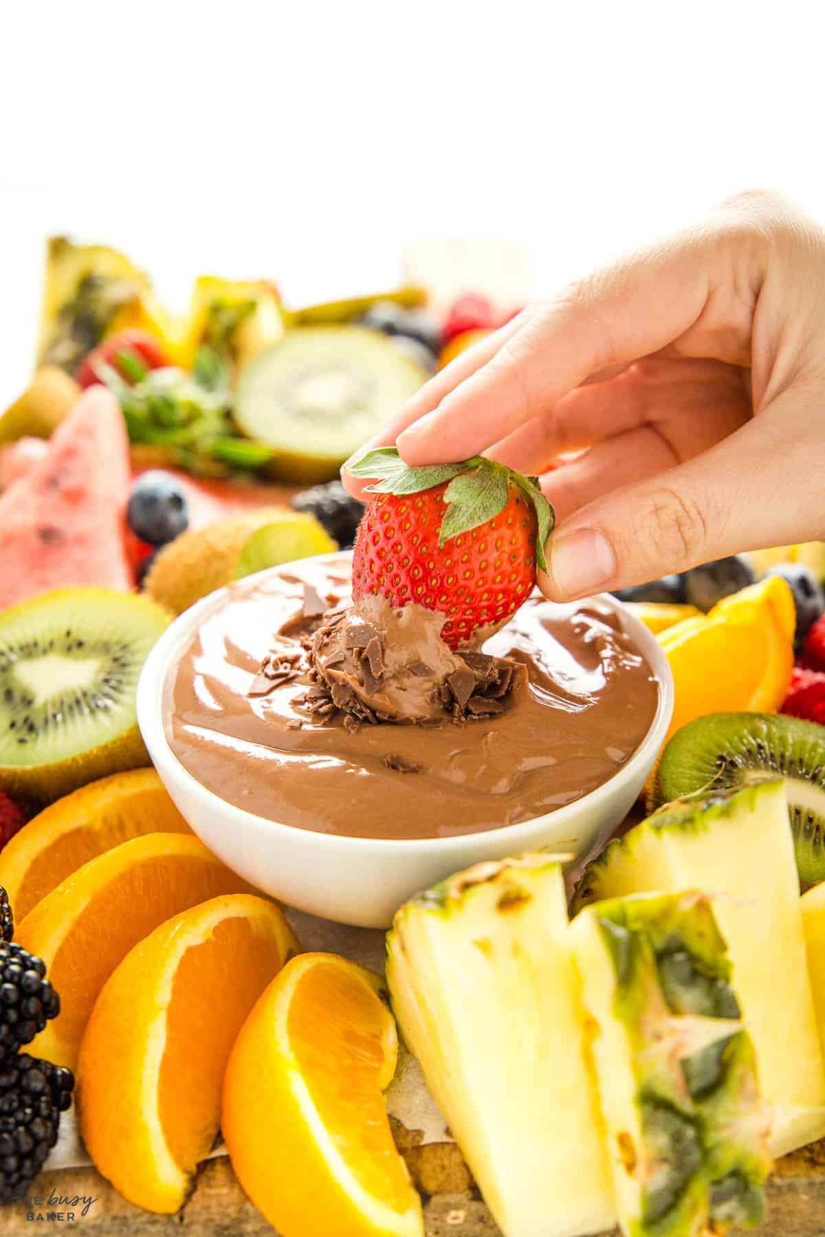 chocolate yogurt dip