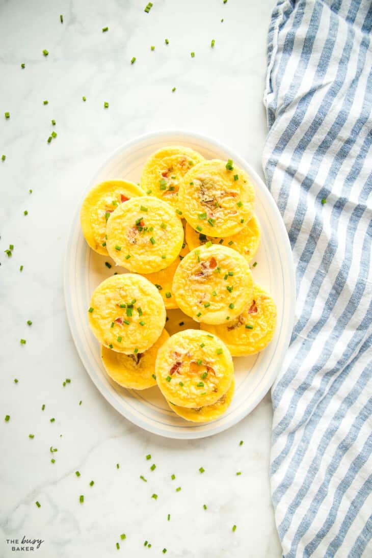 Egg Bites [Starbucks Copycat] - The Busy Baker