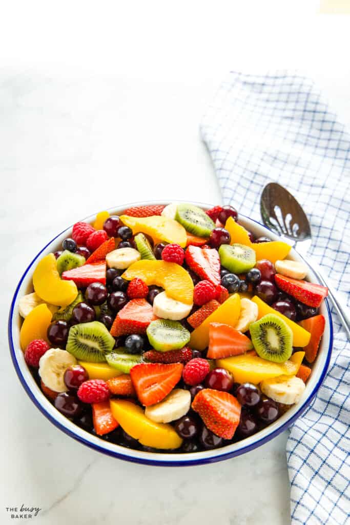 Fruit Salad {Easy & Healthy} The Busy Baker