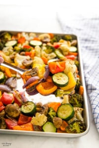 Roasted Vegetables - The Busy Baker