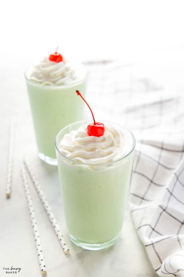 Shamrock Shake - The Busy Baker