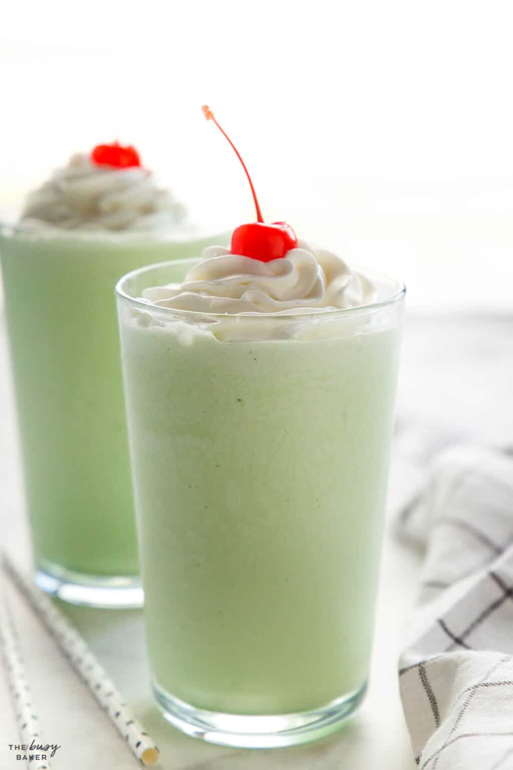 Shamrock Shake - The Busy Baker