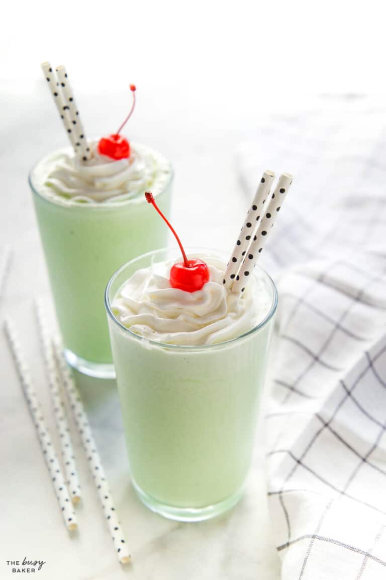 Shamrock Shake - The Busy Baker