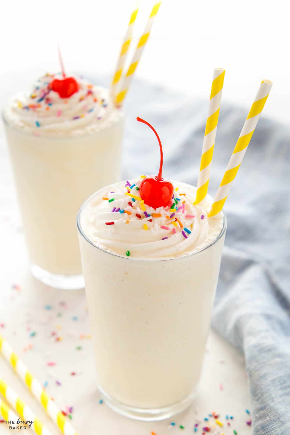 vanilla milkshake