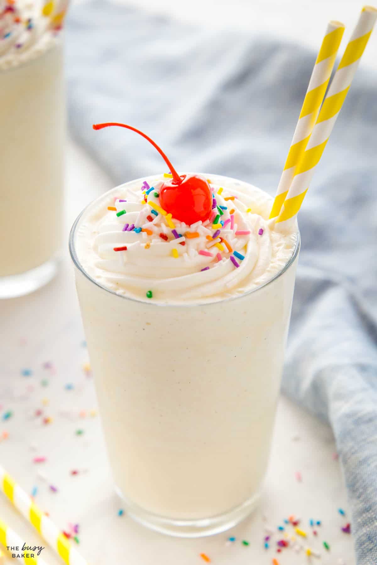 vanilla milkshake recipe