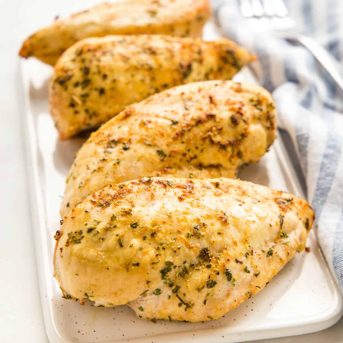 Air Fryer Chicken Breasts - The Busy Baker