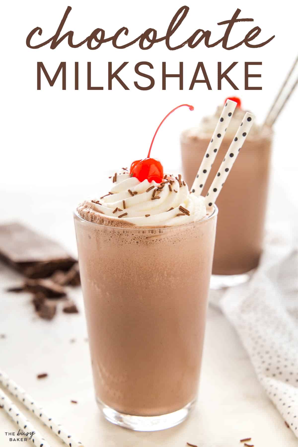 chocolate milkshake recipe