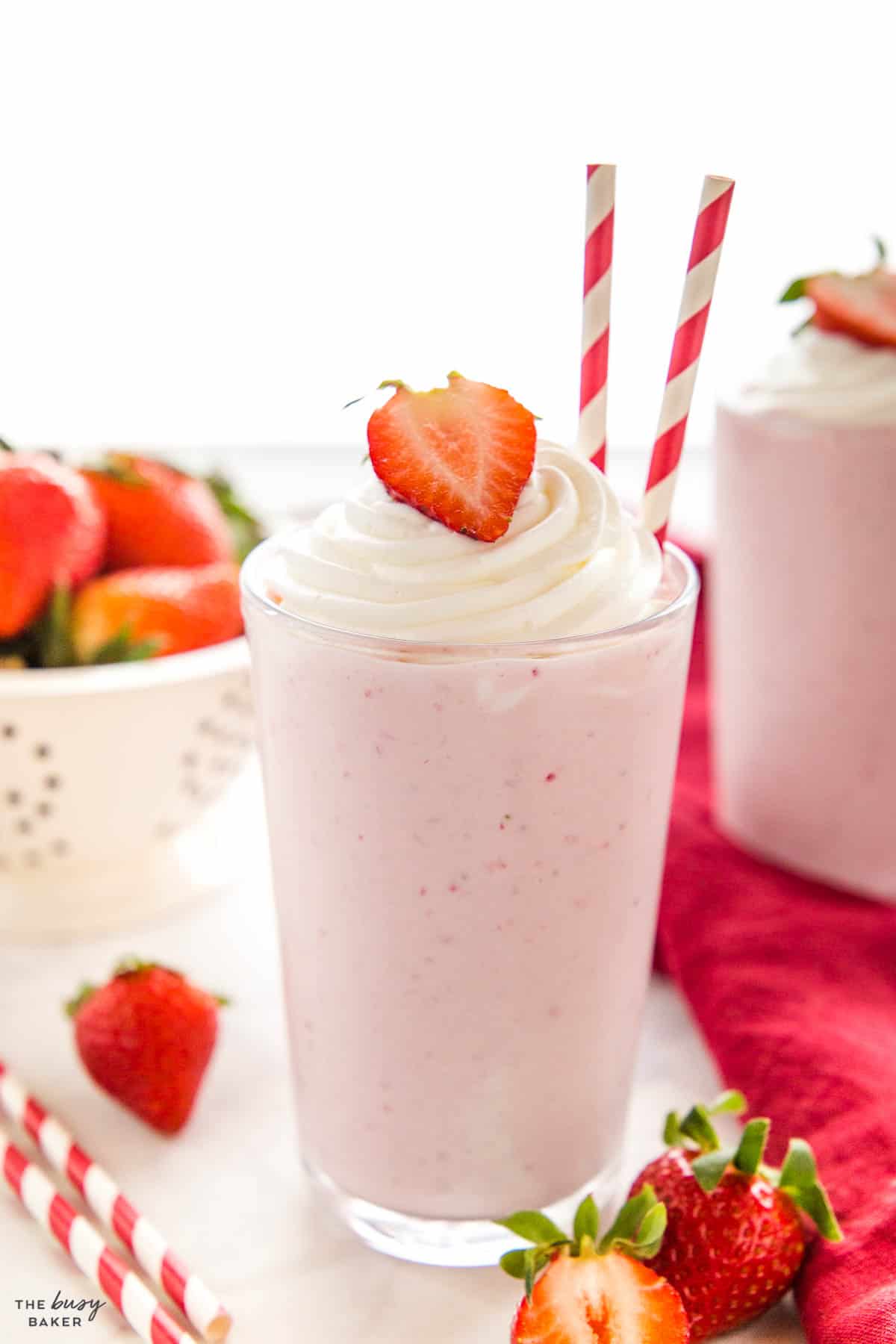 berry ice cream drink