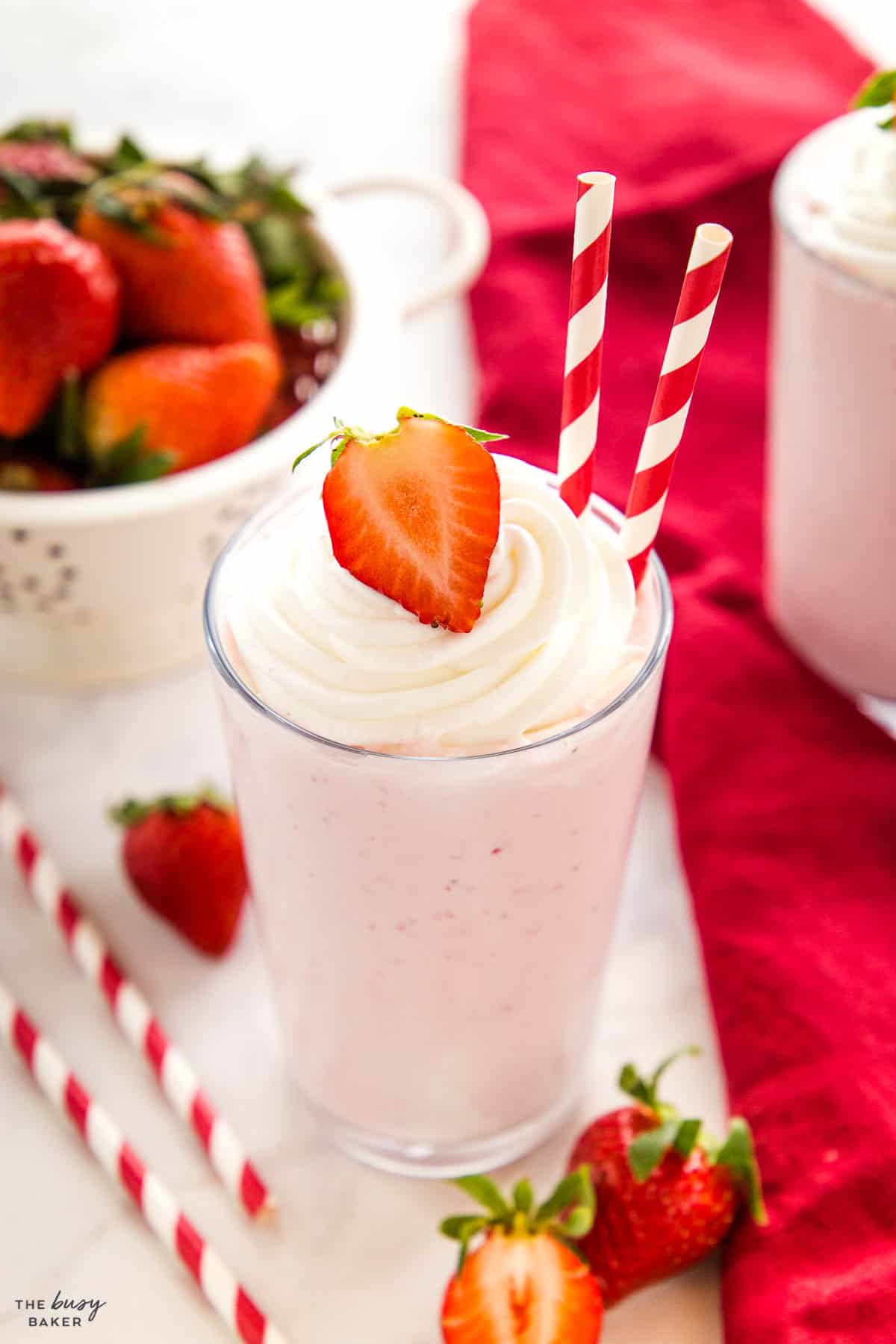 strawberry milkshake 