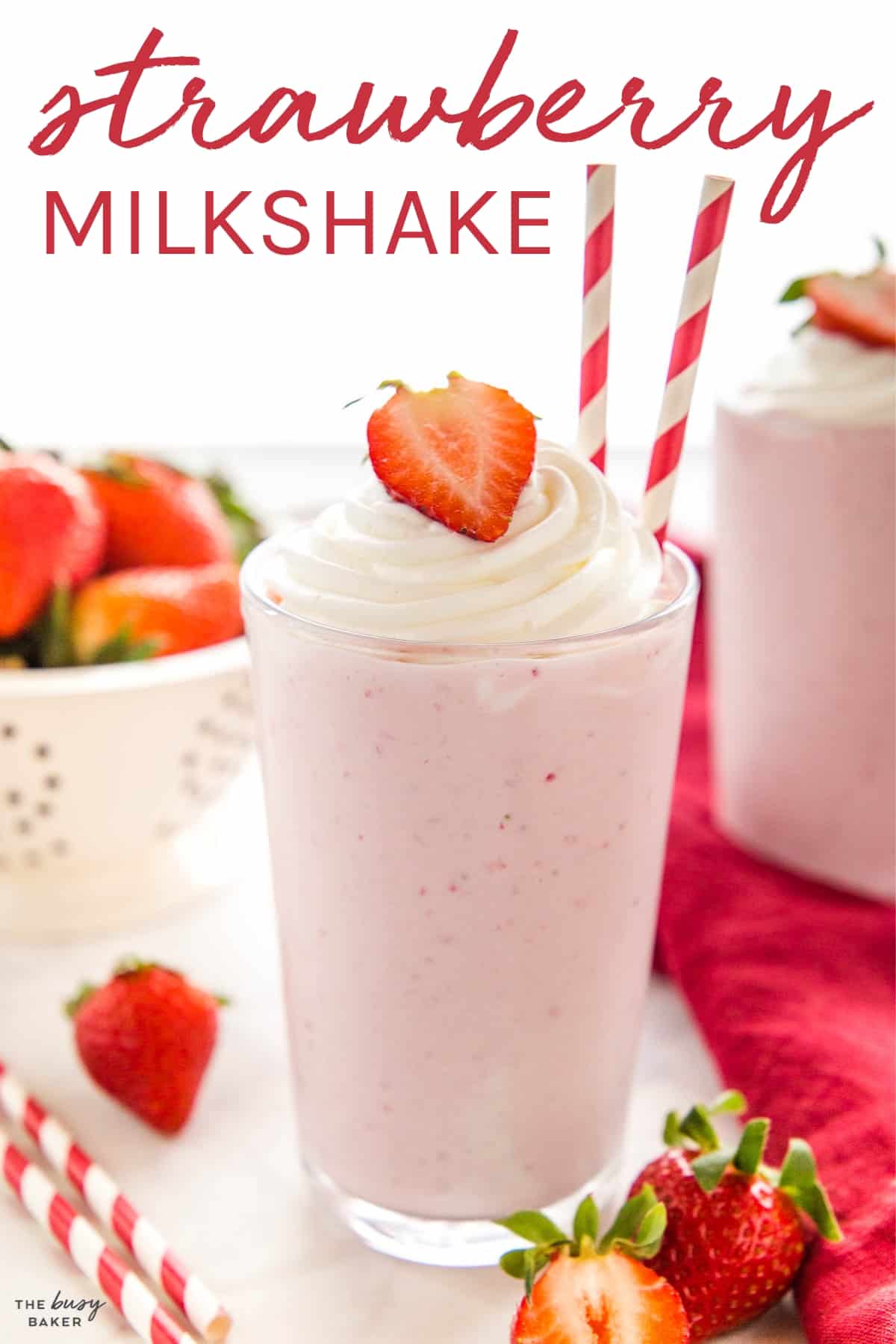 strawberry milkshake recipe