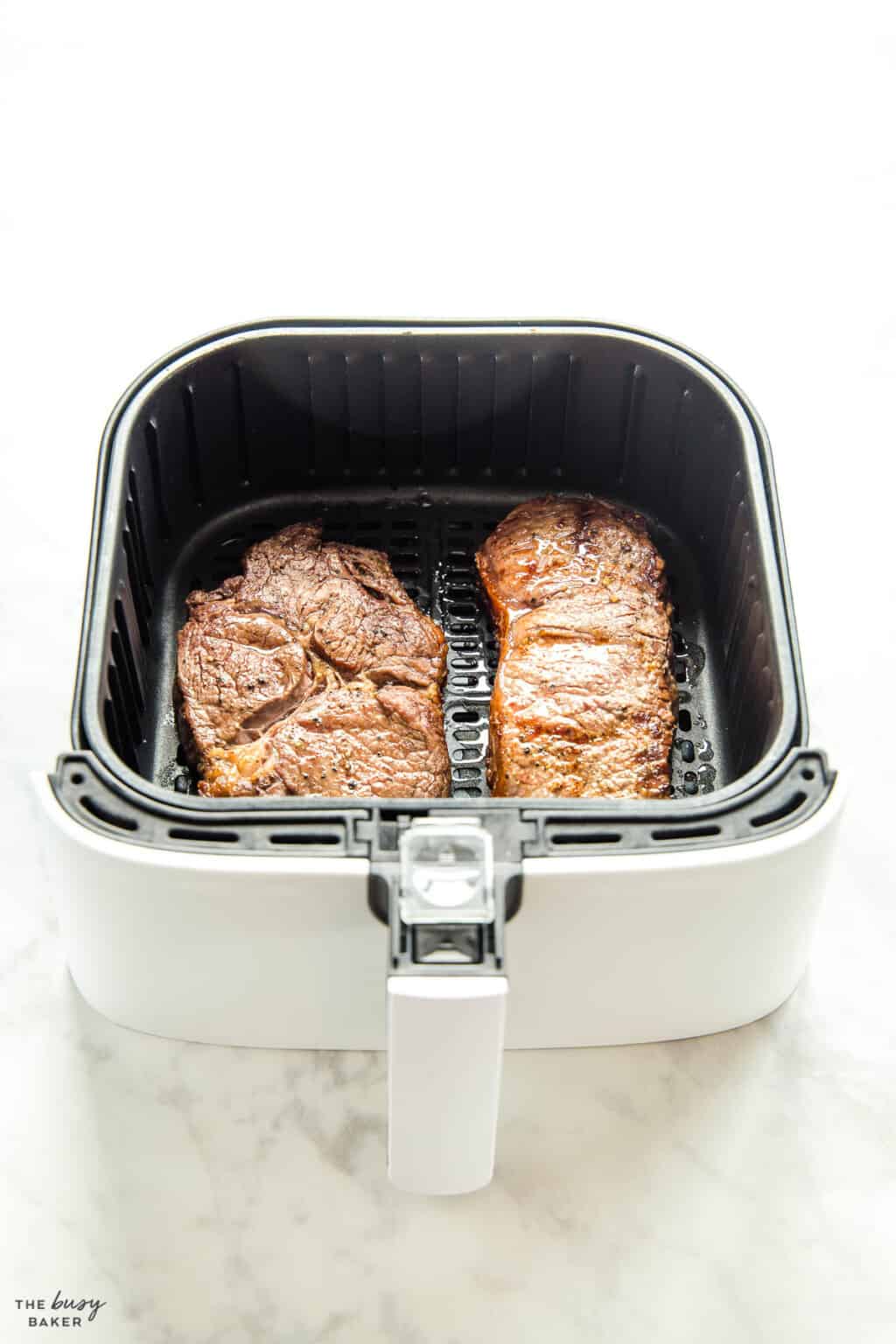 Air Fryer Steak The Busy Baker