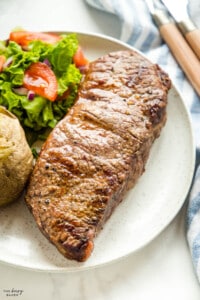 Air Fryer Steak - The Busy Baker