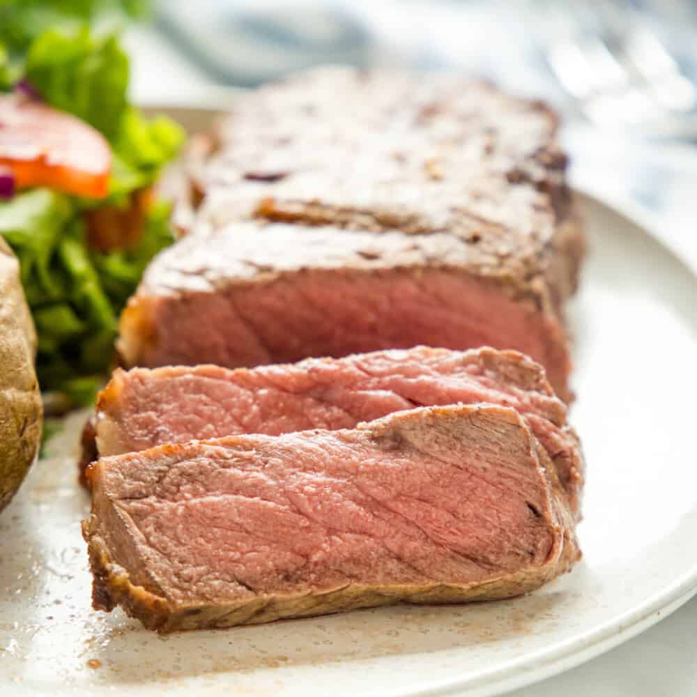 Air Fryer Steak - The Busy Baker