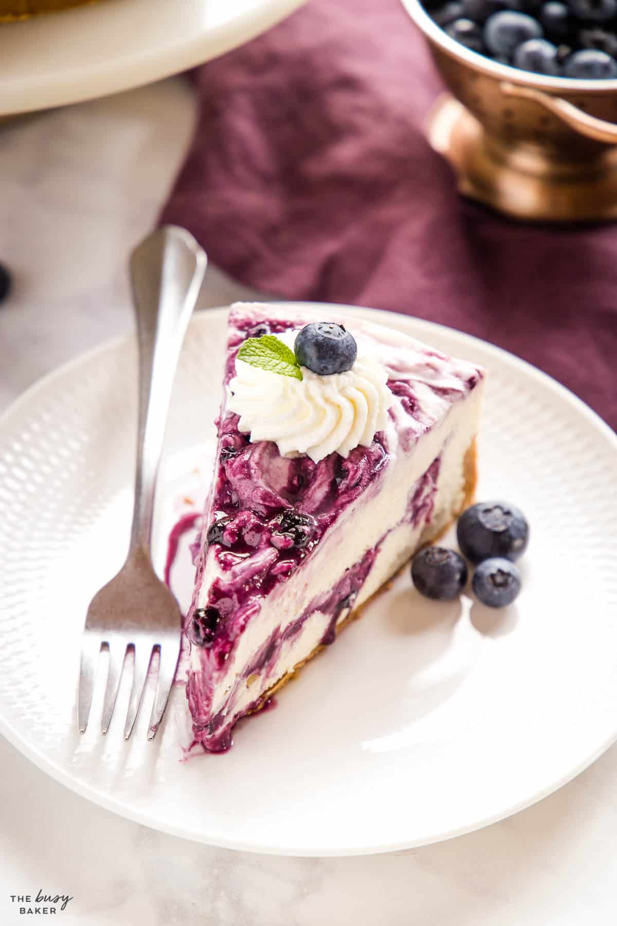 slice of berry dessert