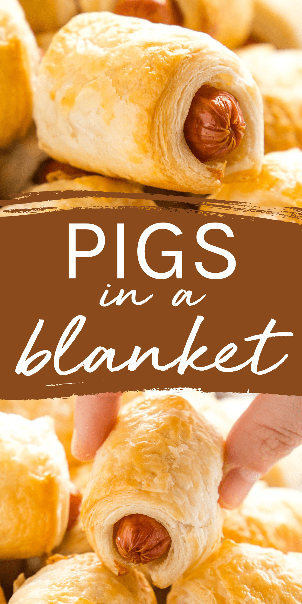 This Pigs in a Blanket recipe is an easy game-day appetizer made with cocktail wieners and puff pastry. Easy to make and the perfect snack for parties. Ready in under 30 minutes! Recipe from thebusybaker.ca! #pigsinablanket #sausagerolls #partyappetizer #gamedayappetizer #appetizer #snack #partyfood via @busybakerblog