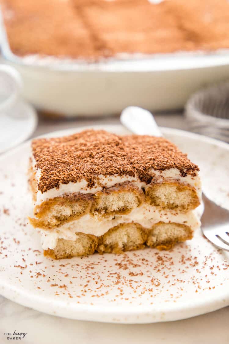 Tiramisu - The Busy Baker