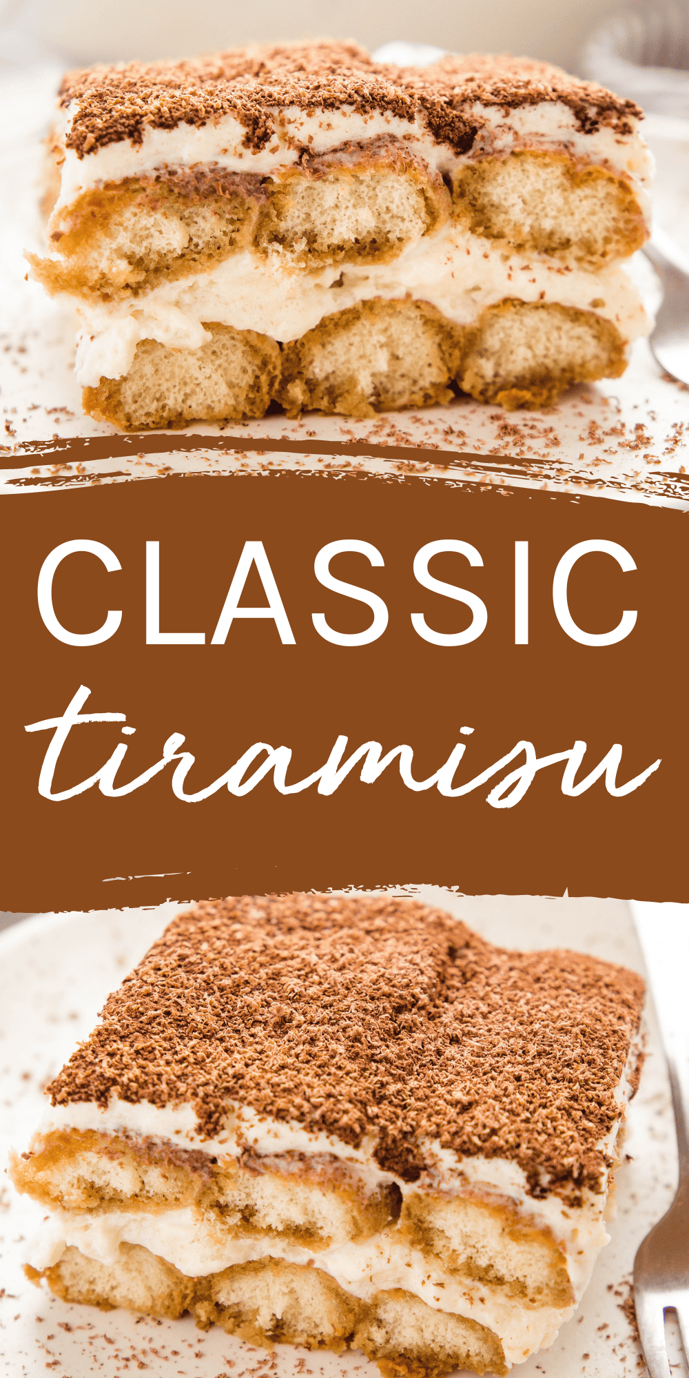 This Tiramisu recipe is a classic Italian dessert that's simple to make with coffee-soaked ladyfingers and a rich-tasting, light and fluffy mascarpone cream. An easy-to-make traditional dessert everyone will love! Recipe from thebusybaker.ca! #tiramisu #tiramisurecipe #italiantiramisu #easytiramisu #traditionaltiramisu #easydessert #dessertrecipe #nobakedessert via @busybakerblog