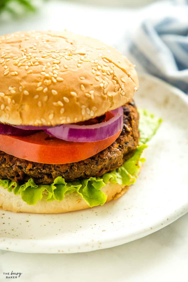 Veggie Burgers The Busy Baker   Veggie Burgers 4 750x1125 