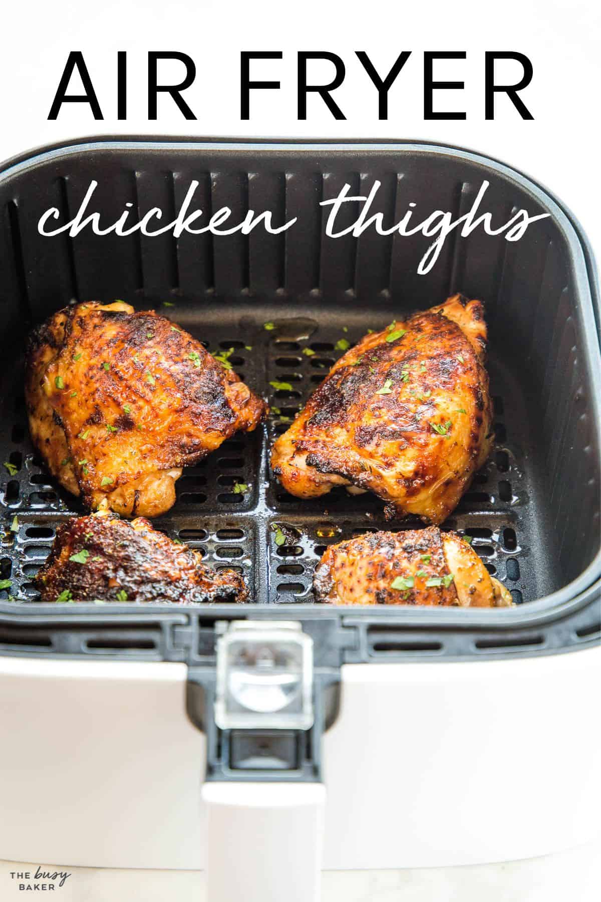 air fryer chicken thighs recipe