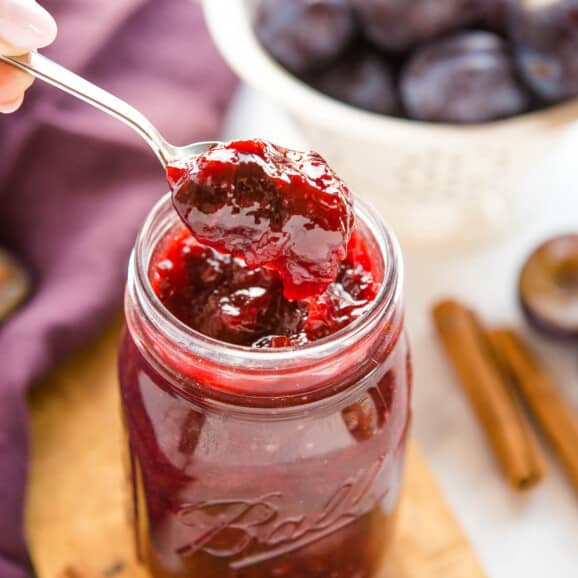 Plum Jam - The Busy Baker