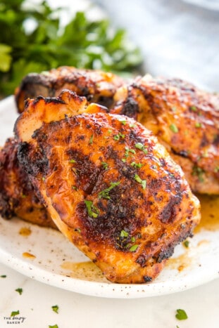 Air Fryer Chicken Thighs - The Busy Baker