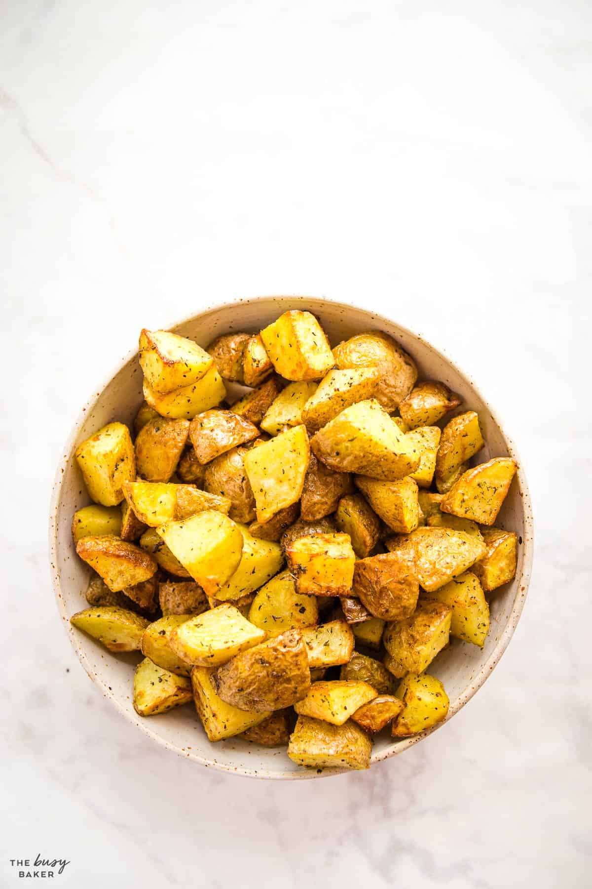 bowl of yellow potatoes