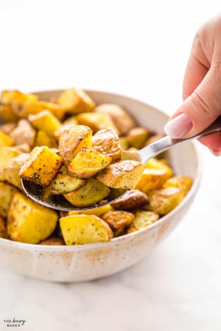 Air Fryer Roasted Potatoes The Busy Baker   Air Fryer Roasted Potatoes 9 730x1095 