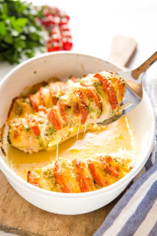 Pesto Chicken Bake - The Busy Baker