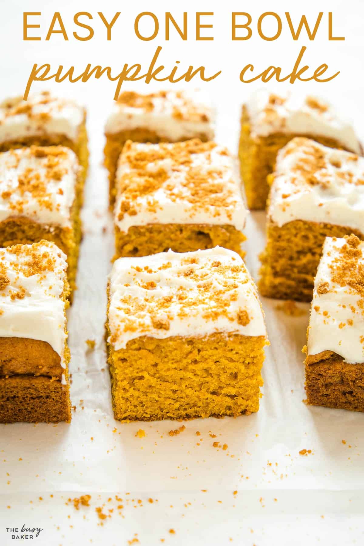 easy pumpkin cake recipe with cream cheese frosting