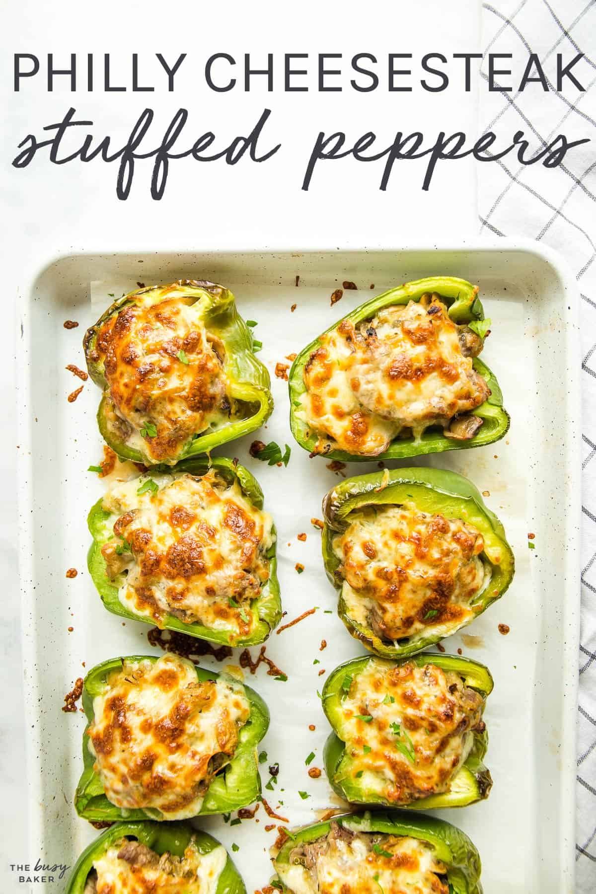 Philly cheesesteak stuffed peppers recipe