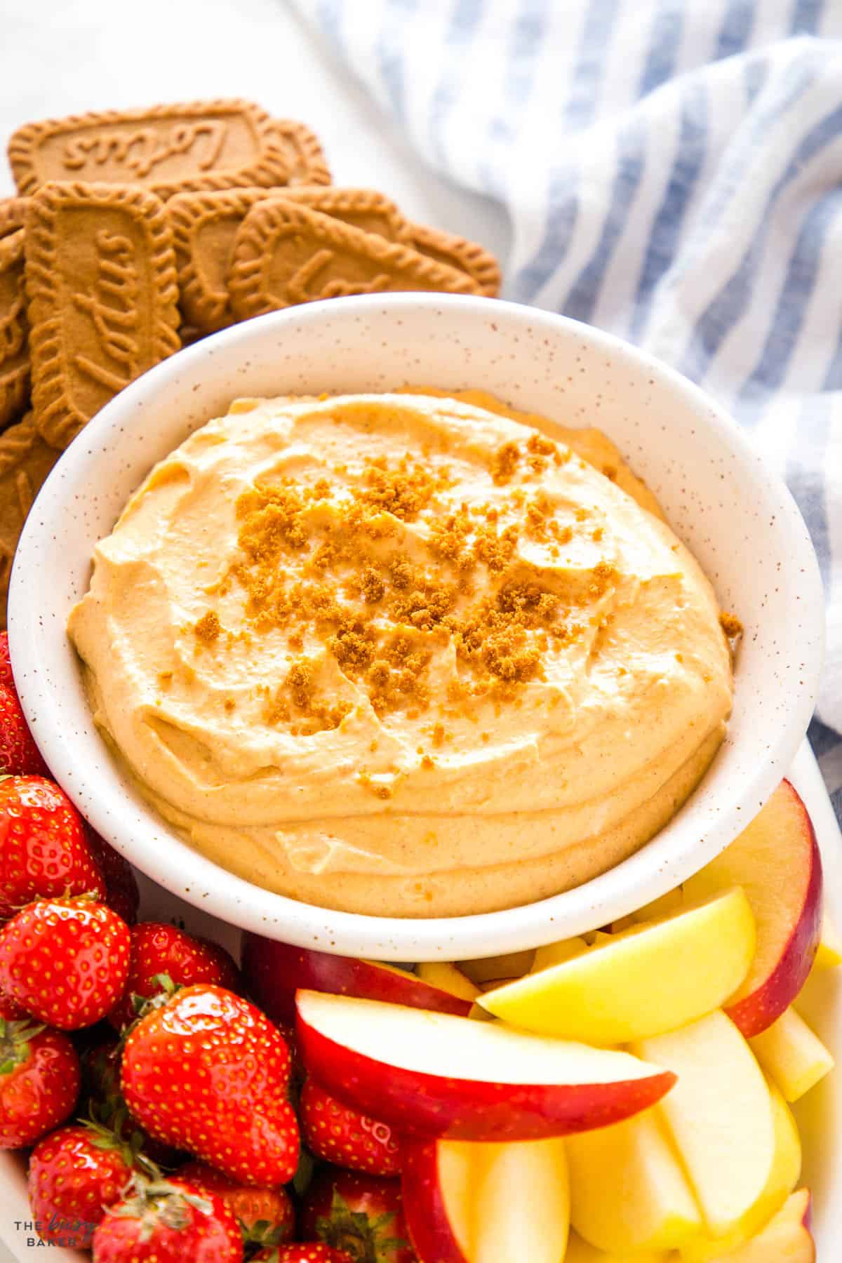 pumpkin fluff dip