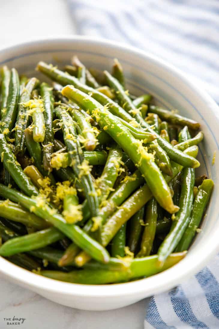 Air Fryer Green Beans - The Busy Baker