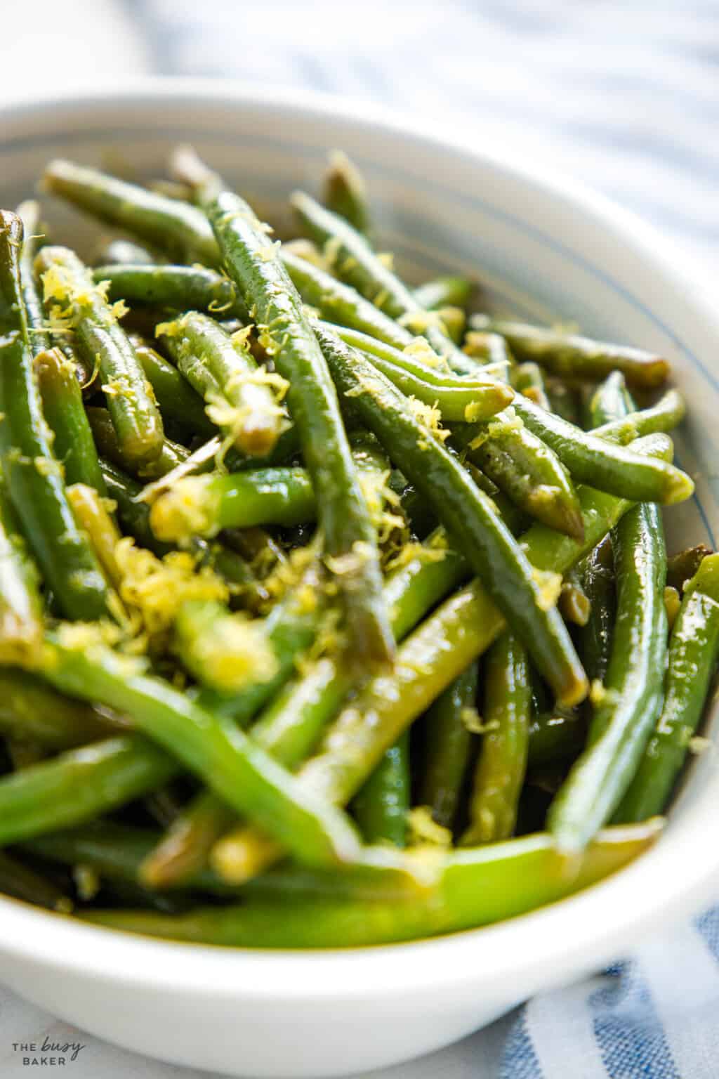 Air Fryer Green Beans - The Busy Baker