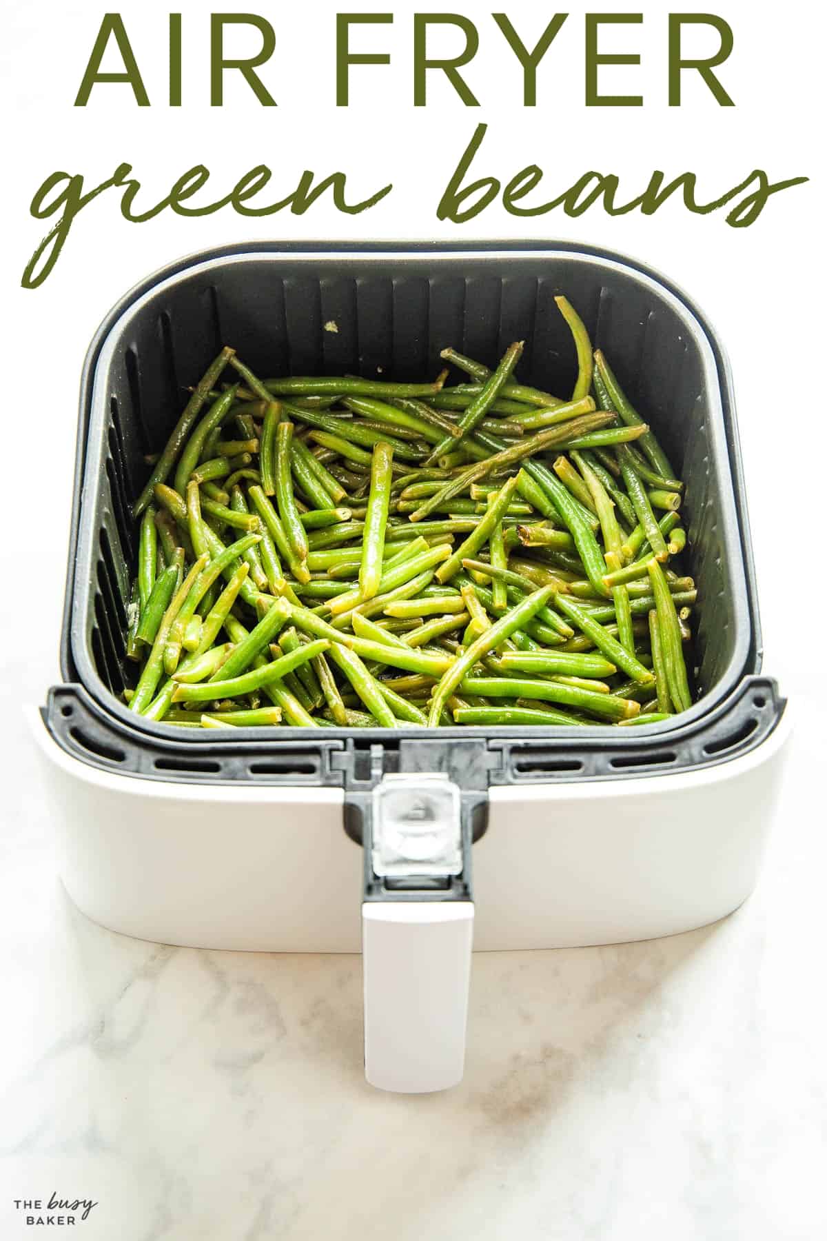 air fryer green beans recipe