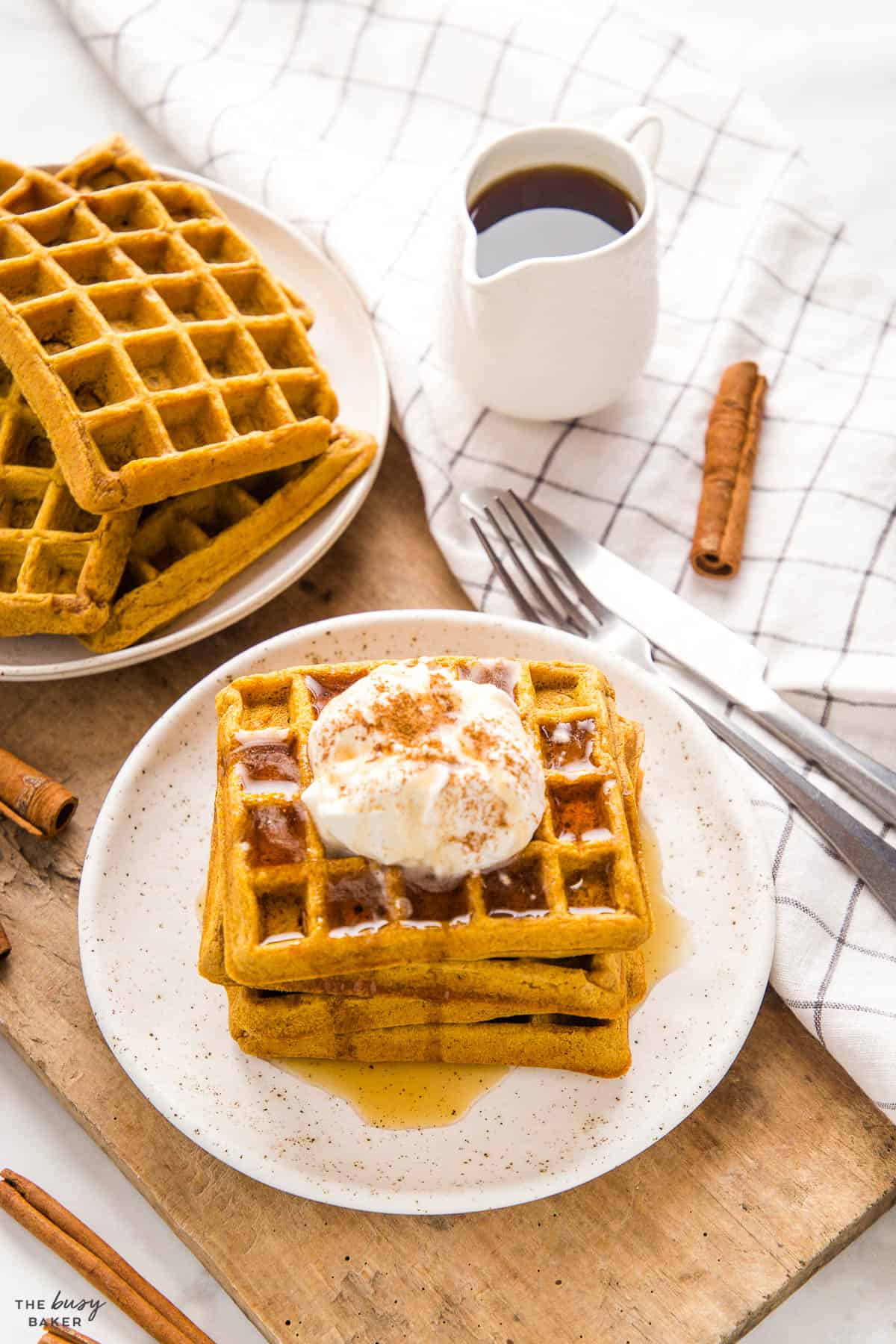 fall breakfast table