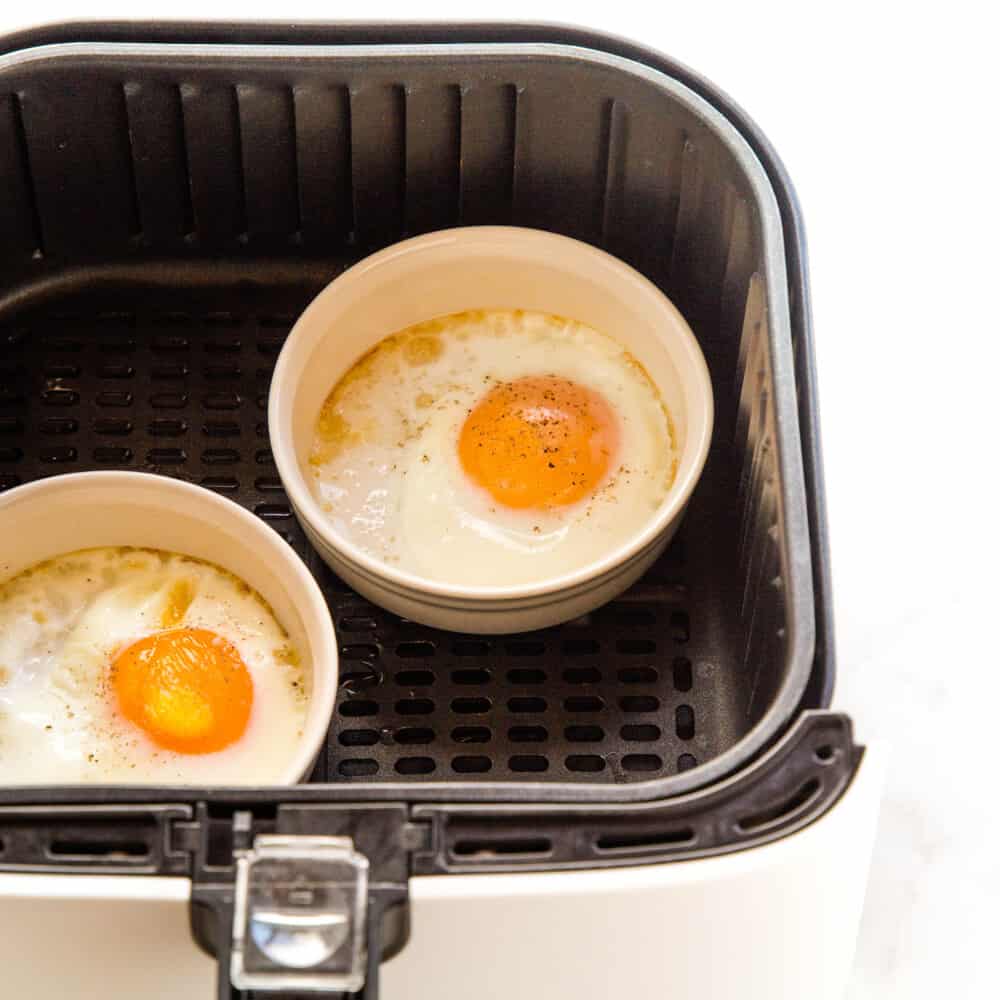 Air Fryer Eggs - The Busy Baker