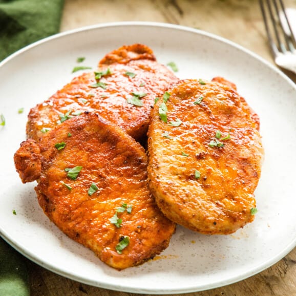 Air Fryer Pork Chops - The Busy Baker