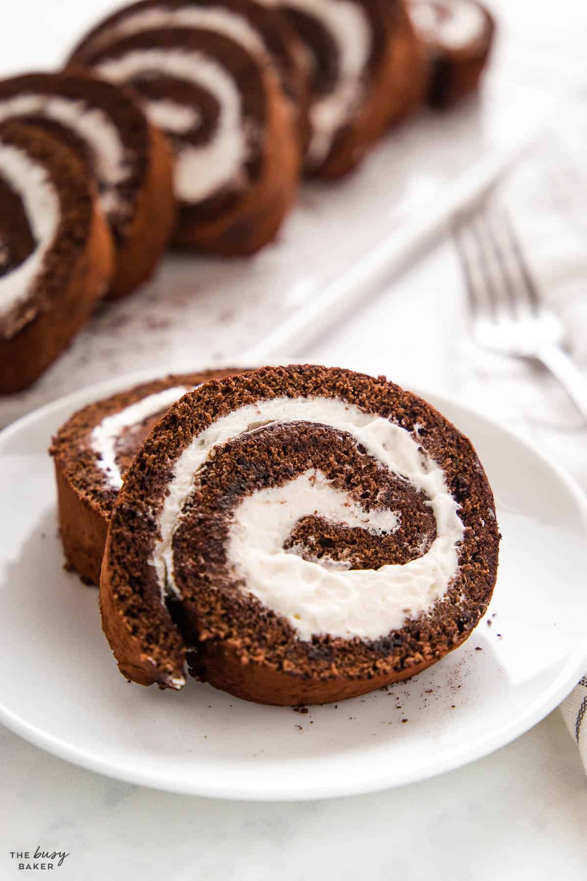 chocolate roll cake recipe
