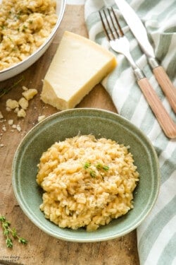 Easy Risotto Recipe - The Busy Baker