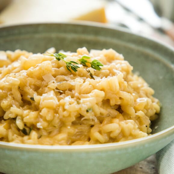 Easy Risotto Recipe - The Busy Baker