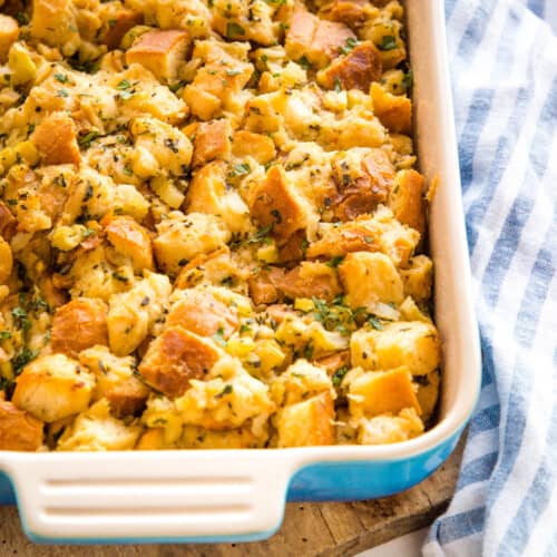 Homemade Stuffing - The Busy Baker