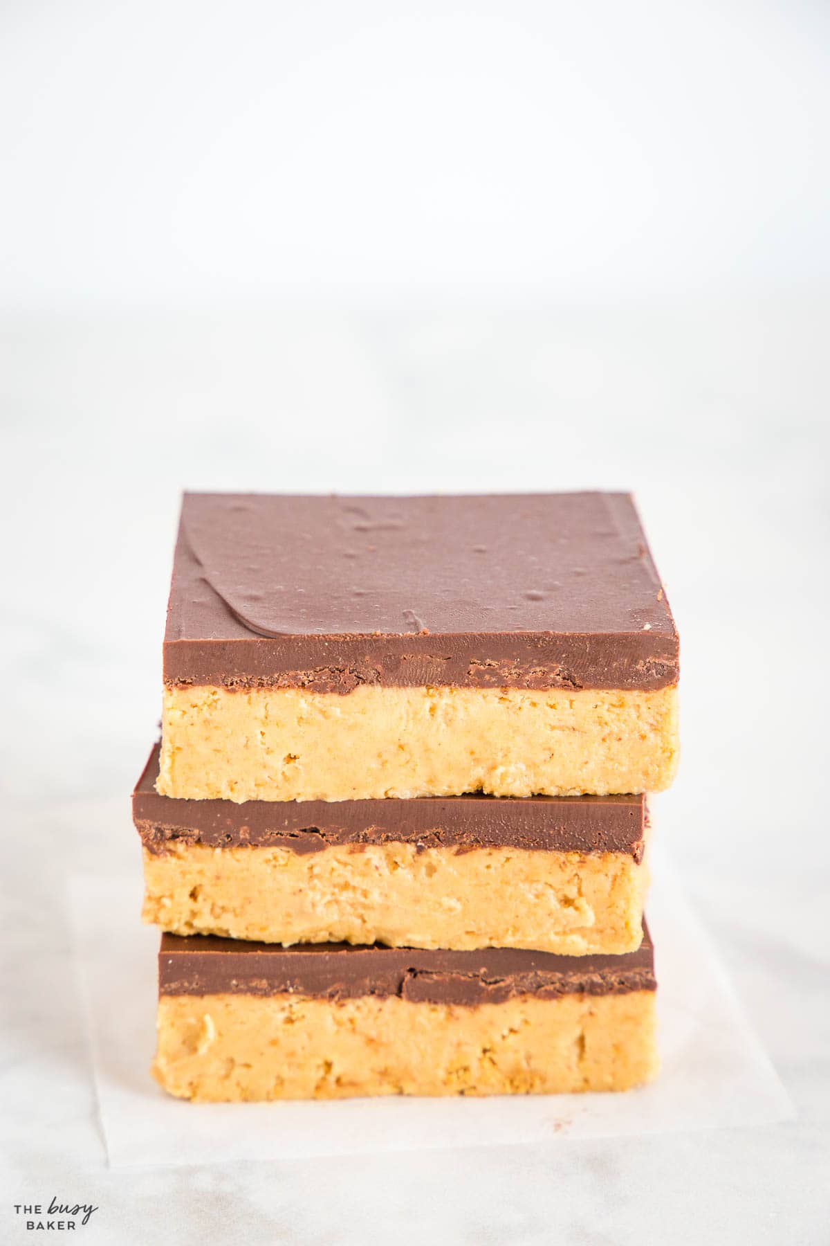 chocolate peanut butter bars - an easy dessert