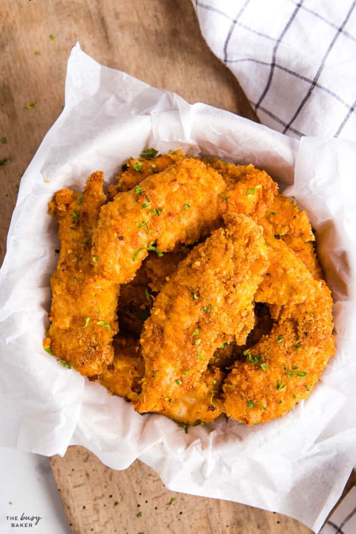 Baked Chicken Tenders - The Busy Baker