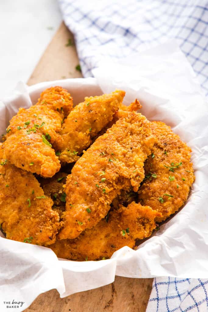 Baked Chicken Tenders - The Busy Baker