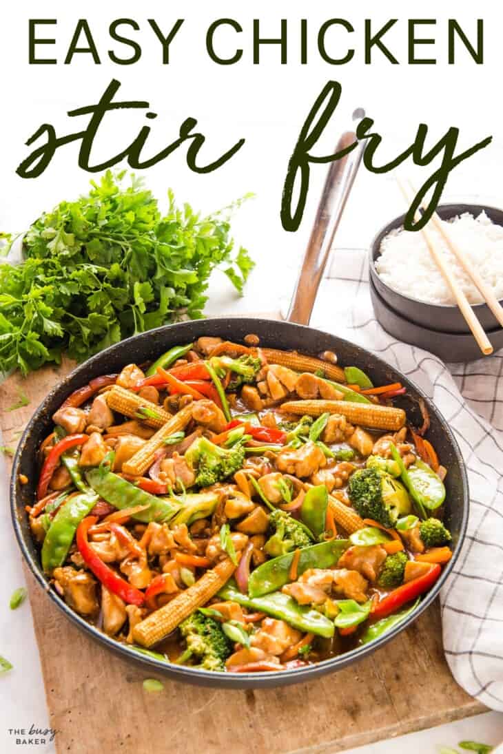 Chicken Stir Fry - The Busy Baker