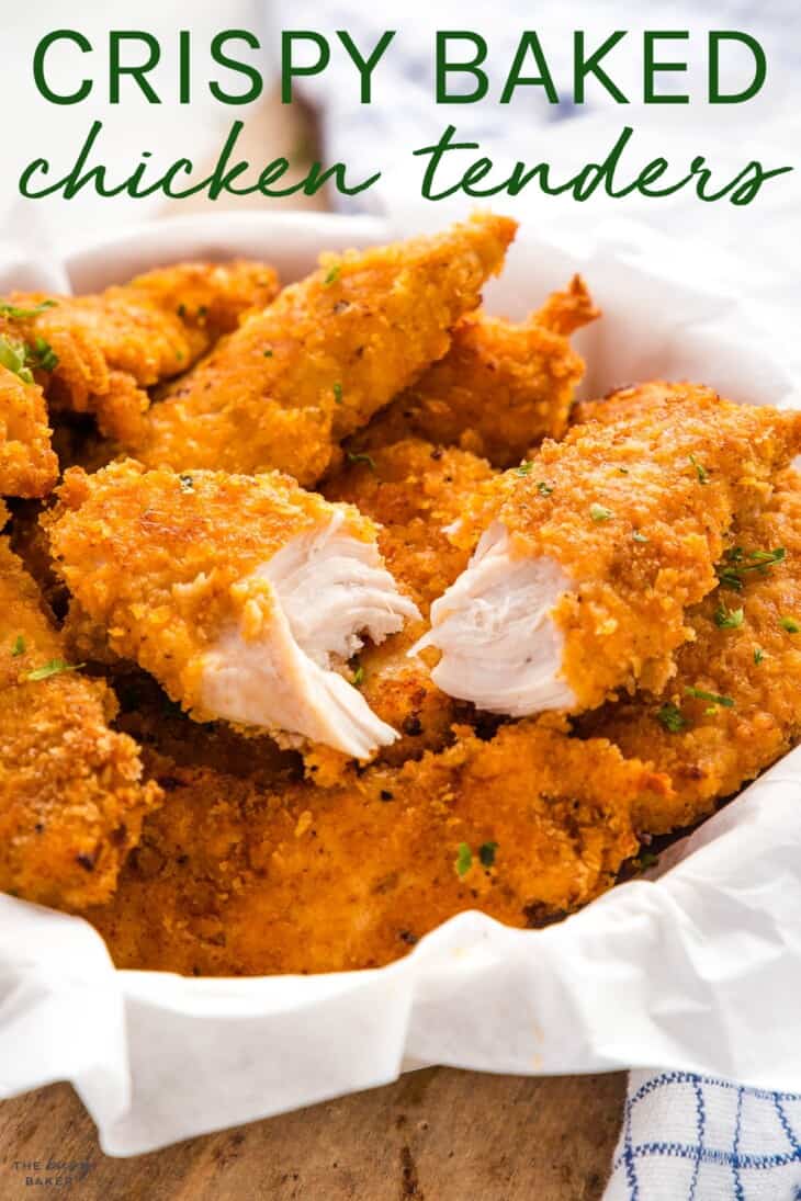 Baked Chicken Tenders - The Busy Baker
