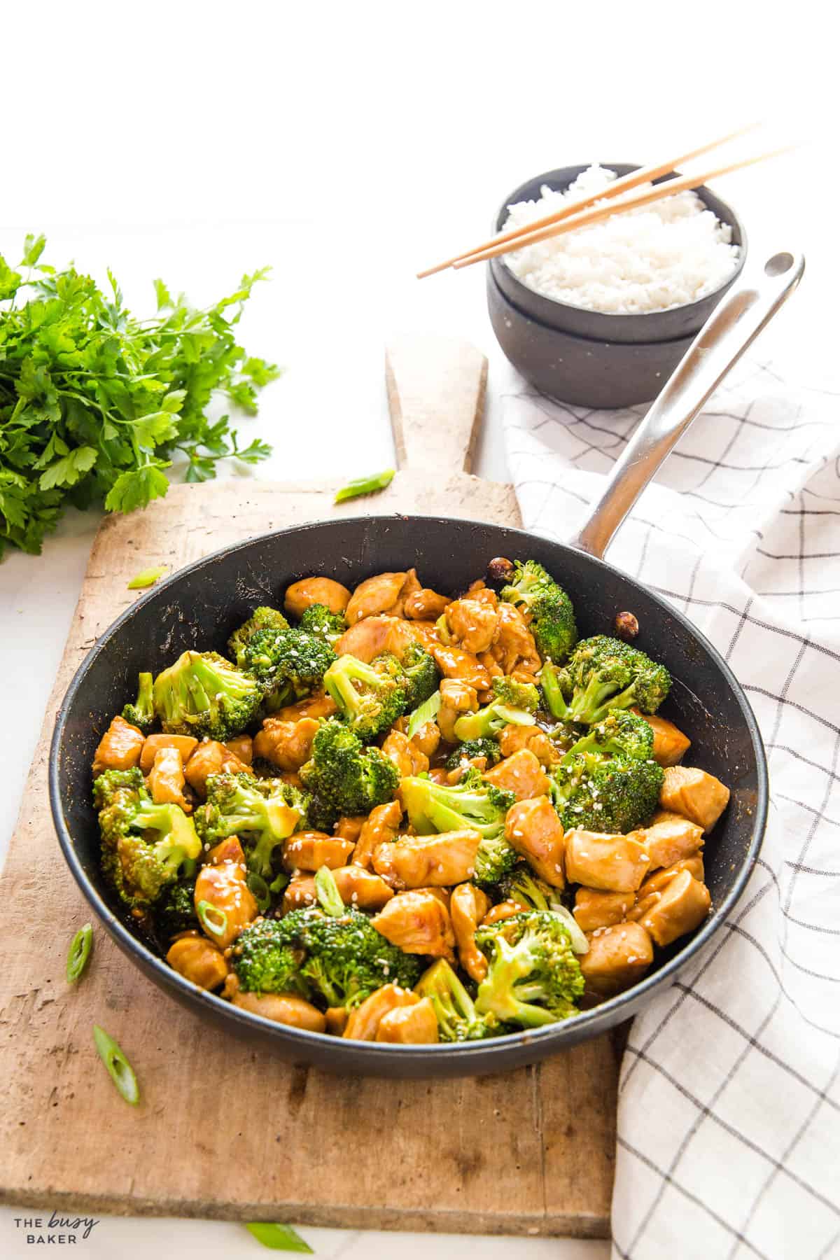 Asian take out style recipe with veggies