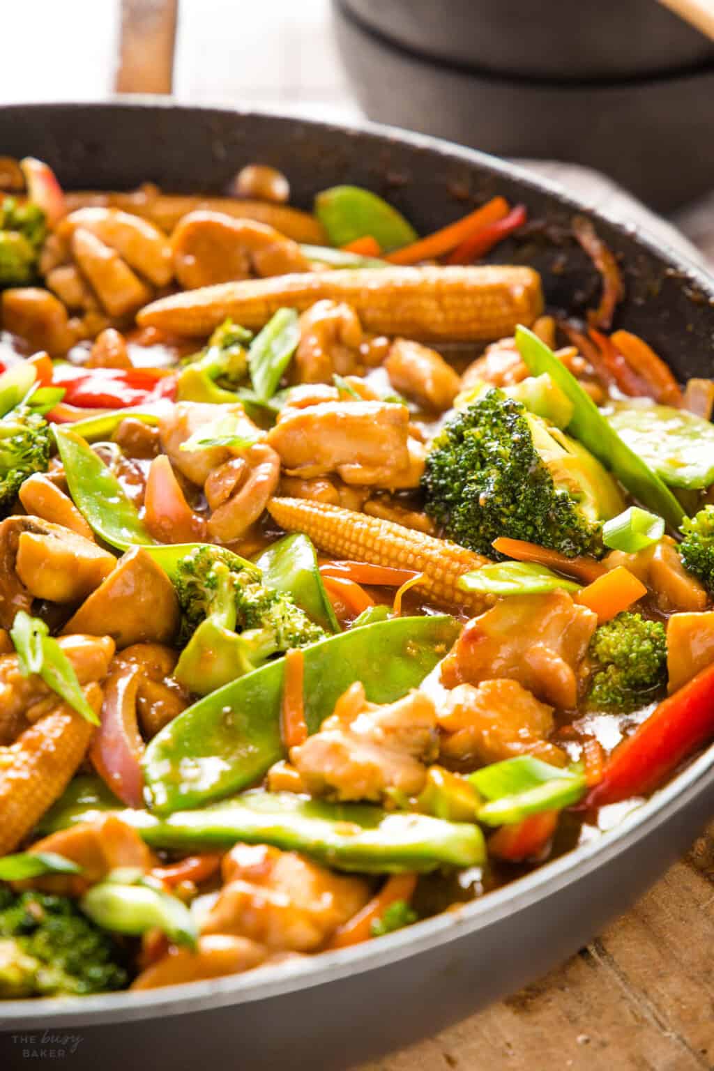 Chicken Stir Fry - The Busy Baker